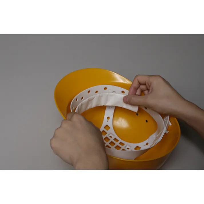 【CAINZ-DASH】日本バイリーン 汗とりパッド ヘルメット用 弱粘着タイプ (100本入) AP001【別送品】