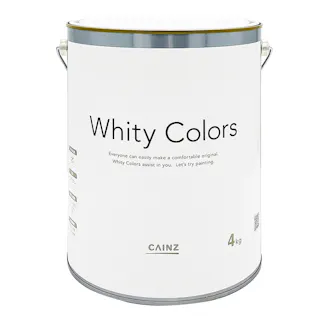 室内用塗料 ホワイティカラーズ 調色品 ウィローグリーン 4kg