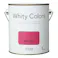 カインズ 室内用塗料 ホワイティカラーズ ベリーピンク 1kg