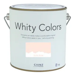 カインズ 室内用塗料 ホワイティカラーズ ソフトピンク 2kg