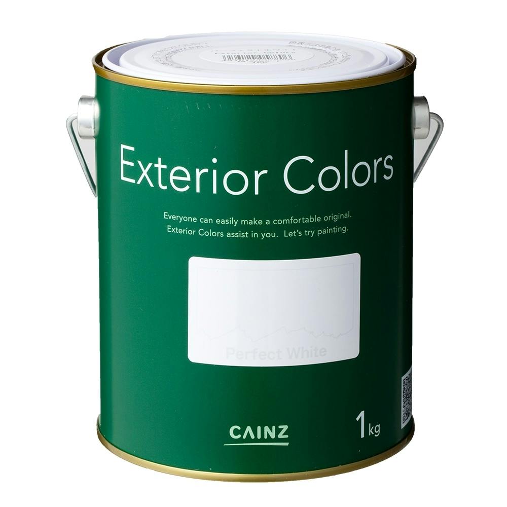 エクステリアカラーズ パーフェクトホワイト 1kg | 塗料（ペンキ 