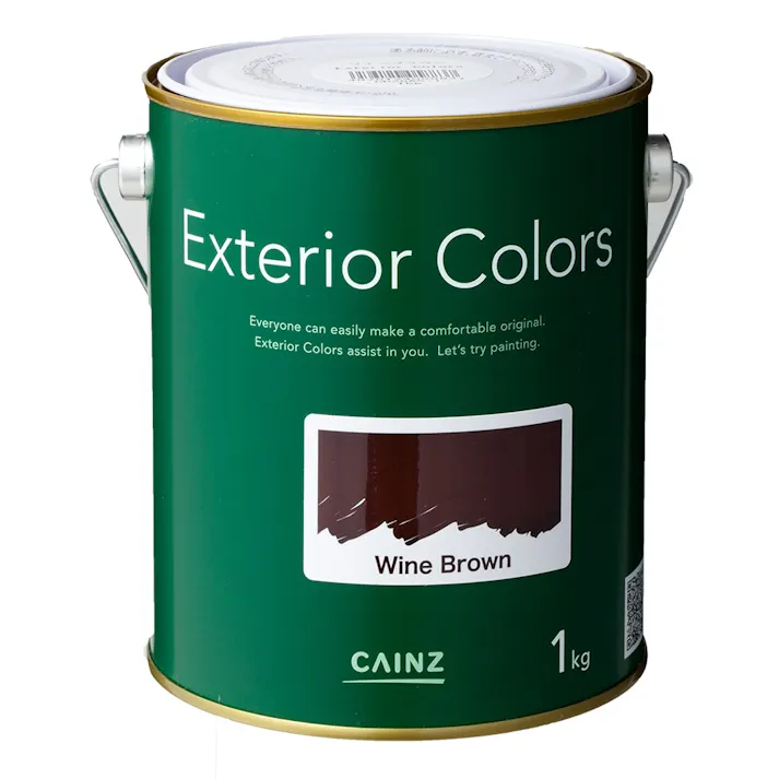 カインズ エクステリアカラーズ ワインブラウン 1kg