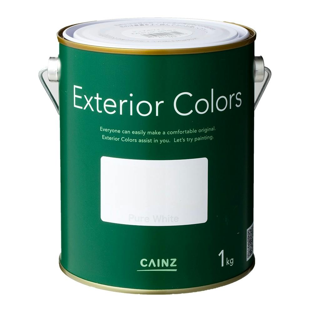 エクステリアカラーズ ピュアホワイト 1kg | 塗料（ペンキ）・塗装用品