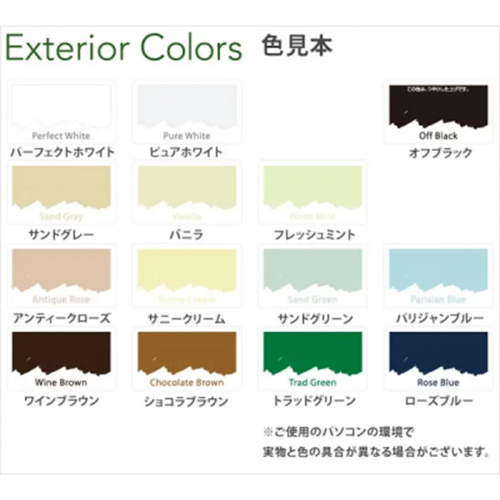 カインズ エクステリアカラーズ サンドグリーン 1kg