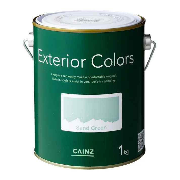 カインズ エクステリアカラーズ サンドグリーン 1kg