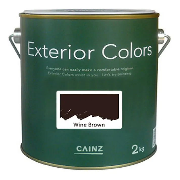 カインズ エクステリアカラーズ ワインブラウン 2kg