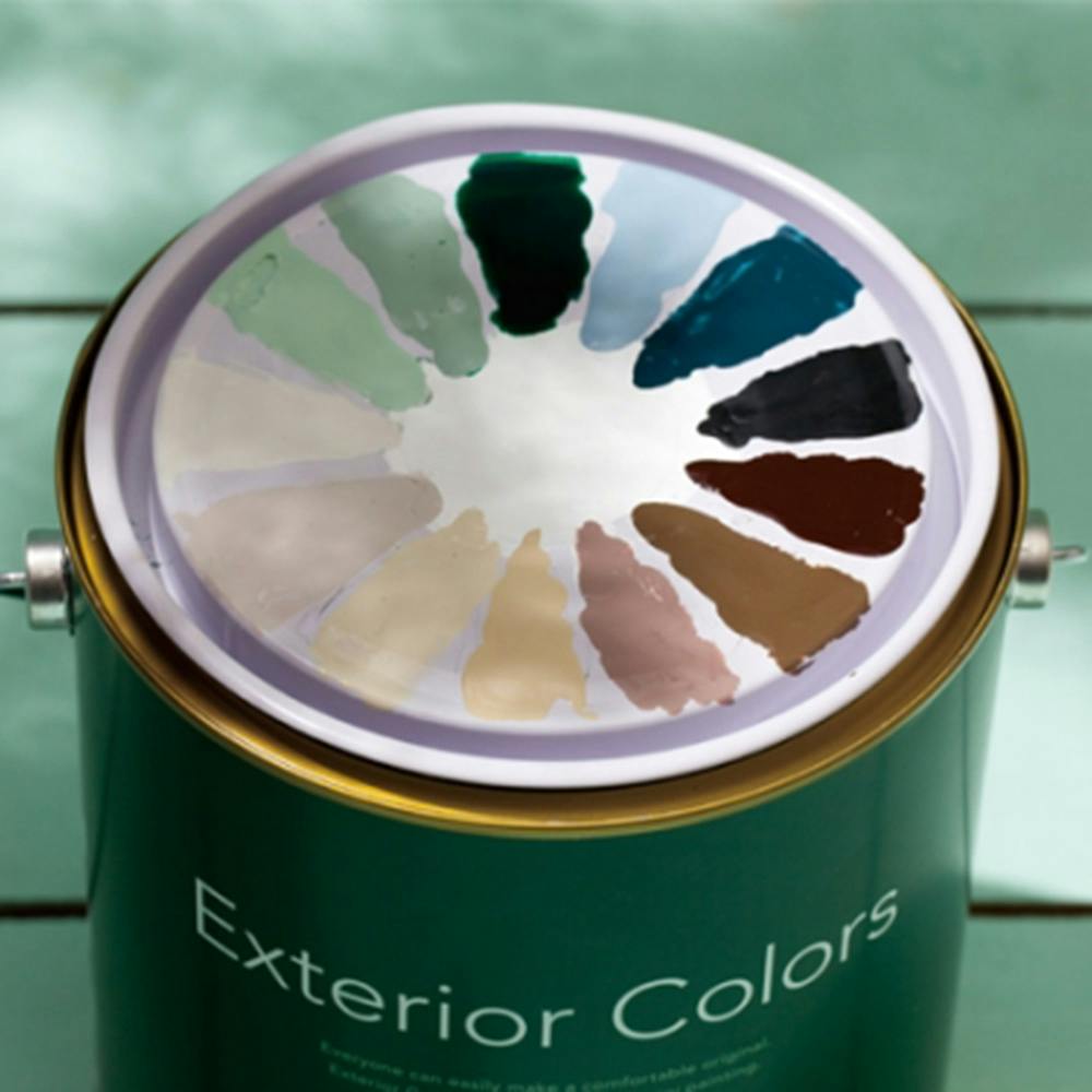 エクステリアカラーズ ピュアホワイト 2kg | 塗料（ペンキ）・塗装用品