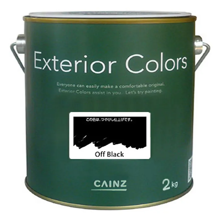 カインズ エクステリアカラーズ オフブラック 2kg