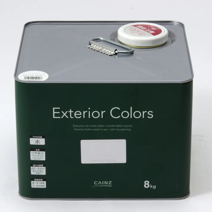 カインズ エクステリアカラーズ パーフェクトホワイト 8kg