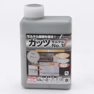 ガッツ モルタルNo.1 グレー 0.5kg