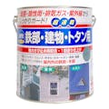 ニッペホームプロダクツ 油性鉄部・建物・トタン用 スモークグレー 3.2L