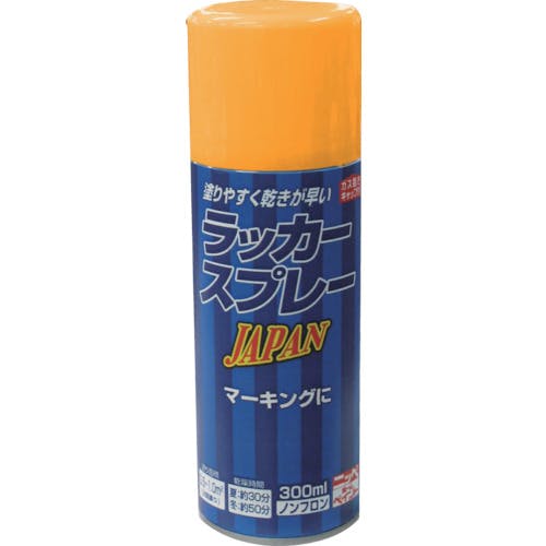 【CAINZ-DASH】ニッペホームプロダクツ ラッカースプレー　ＪＡＰＡＮ　３００ｍｌ　イエロー　２２１Ｔ００６－３００ 4976124253256【別送品】