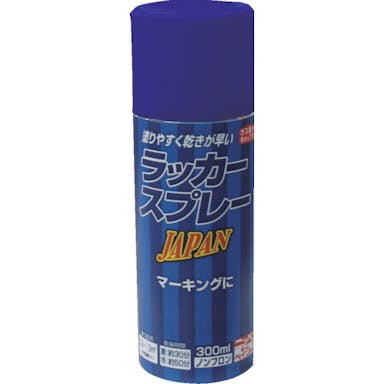 【CAINZ-DASH】ニッペホームプロダクツ ラッカースプレー　ＪＡＰＡＮ　３００ｍｌ　ブルー　２２１Ｔ００８－３００ 4976124253270【別送品】