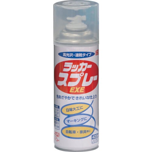 ニッペホームプロダクツ ラッカースプレーEXE 400ml 透明クリヤー HSW005-400 4976124264542 ラッカースプレー ニッペホームプロダクツ ラッカースプレーEXE 400ml 透明クリヤー HSW005-400 4976124264542 ラッカースプレー