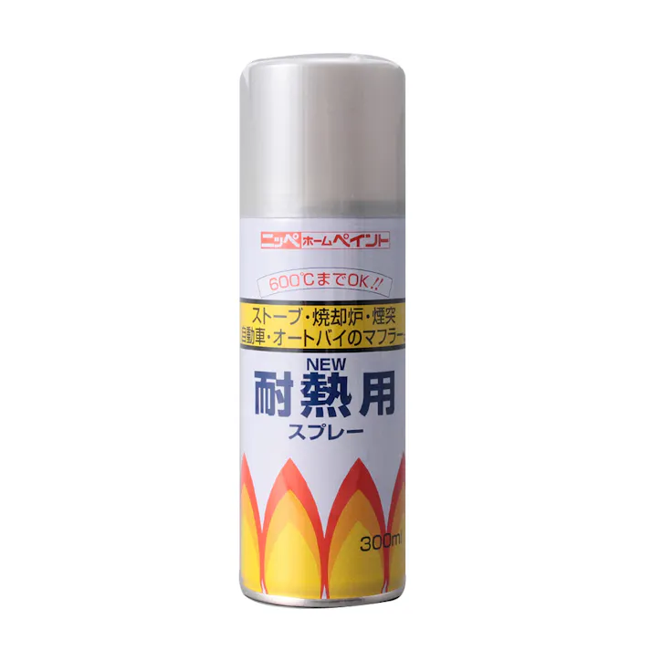 NEW耐熱用スプレー シルバー 300ml