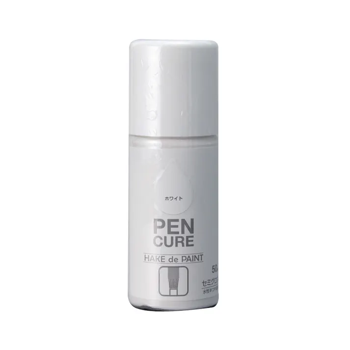 ペンキュア HAKE de PAINT セミグロス ホワイト 50ml