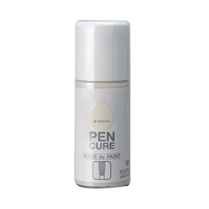 ペンキュア HAKE de PAINT セミグロス オフホワイト 50ml