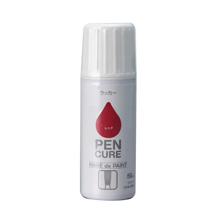 ペンキュア HAKE de PAINT ラッカー レッド 50ml
