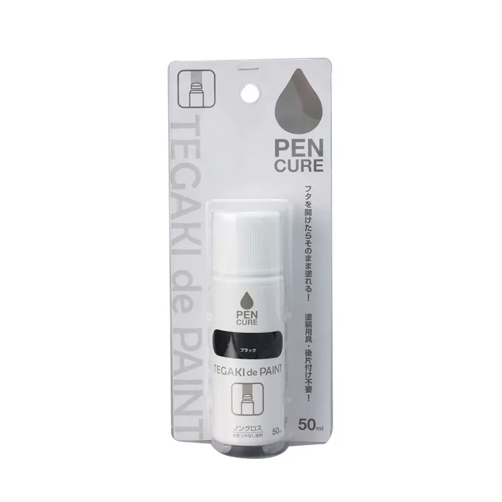 ペンキュア TEGAKI de PAINT ブラック 50ml