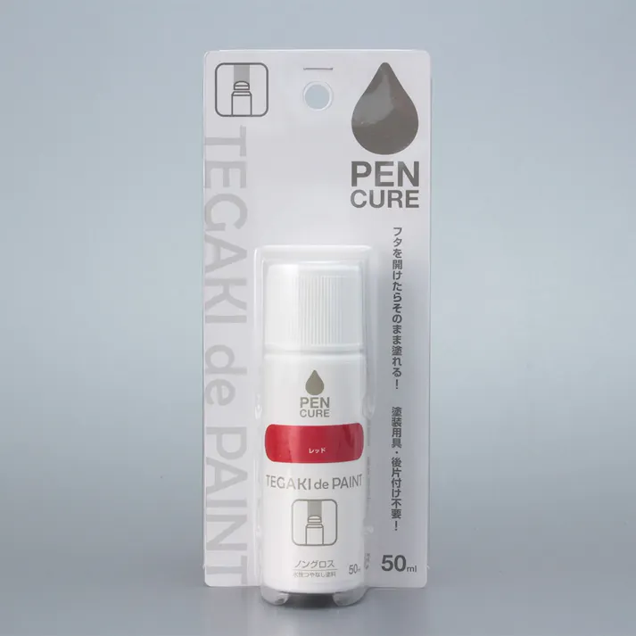 ペンキュア TEGAKI de PAINT レッド 50ml
