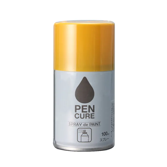 ペンキュア SPRAY de PAINT イエロー 100ml
