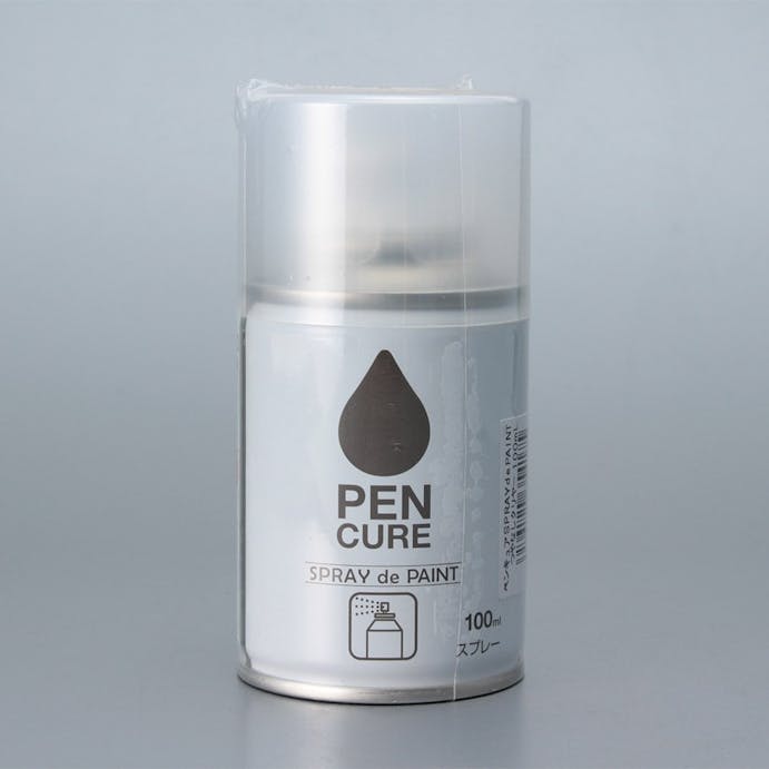 ペンキュア SPRAY de PAINT つやなしクリヤー 100ml