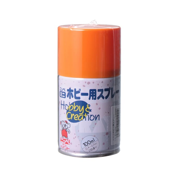 ニッペホームプロダクツ ミニ ホビー用スプレー 10オレンジ 100ml