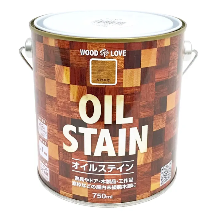 WOOD LOVE オイルステイン けやき 750ml