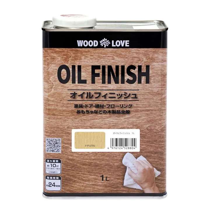 WOOD LOVE オイルフィニッシュ ナチュラル 1L