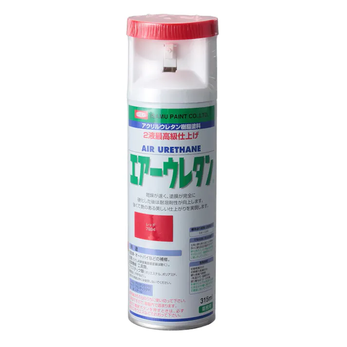 エアーウレタン スプレー レッド 315ml