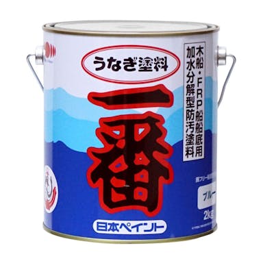 日本ペイント うなぎ塗料一番 ブルー 2kg