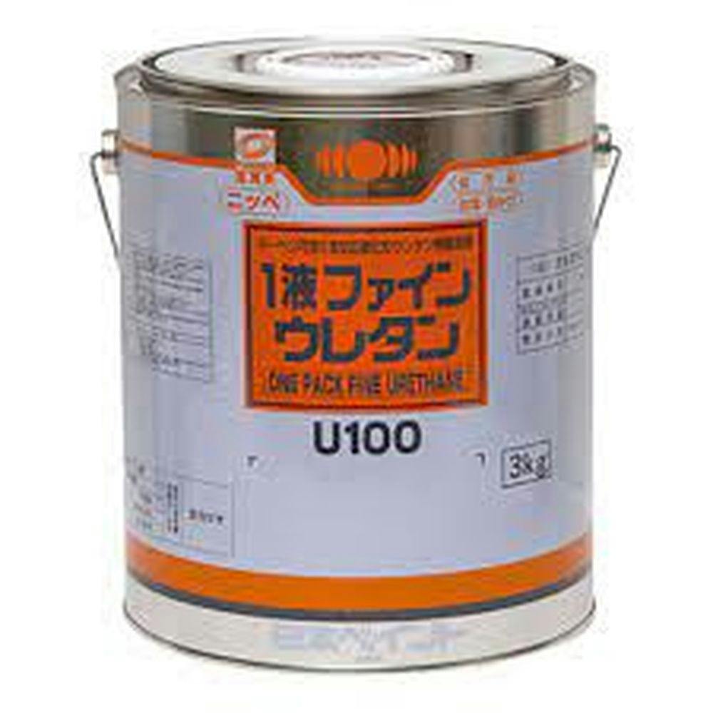 1液ファインウレタン U100 チョコレート色 3kg