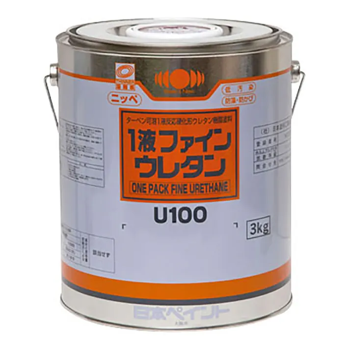 1液ファインウレタン U100 インディアンレッド 3kg