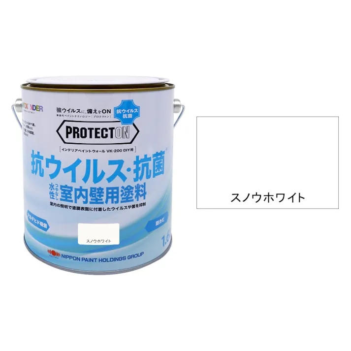 PROTECTON インテリアウォールVK-200 スノウホワイト 1.6L