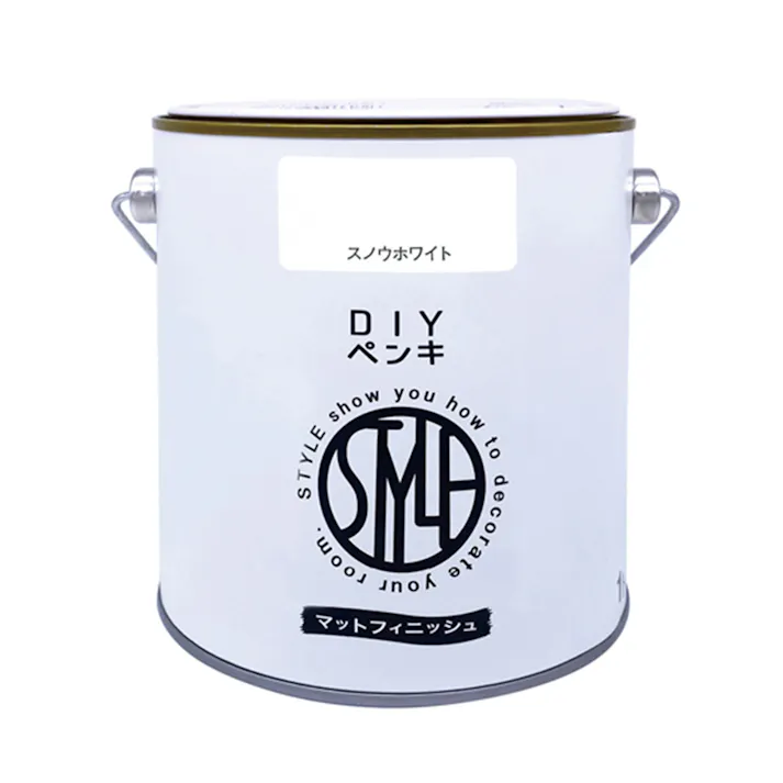 DIYペンキ スノウホワイト 1kg