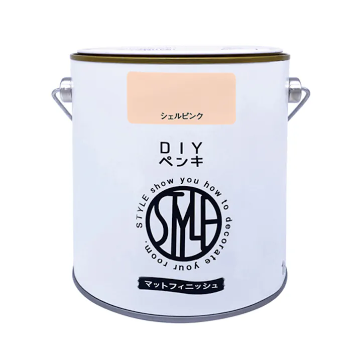 DIYペンキ シェルピンク 1kg