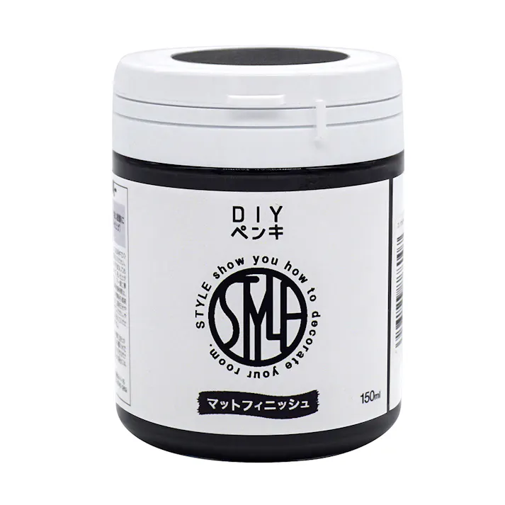 DIYペンキ ランプブラック 150ml