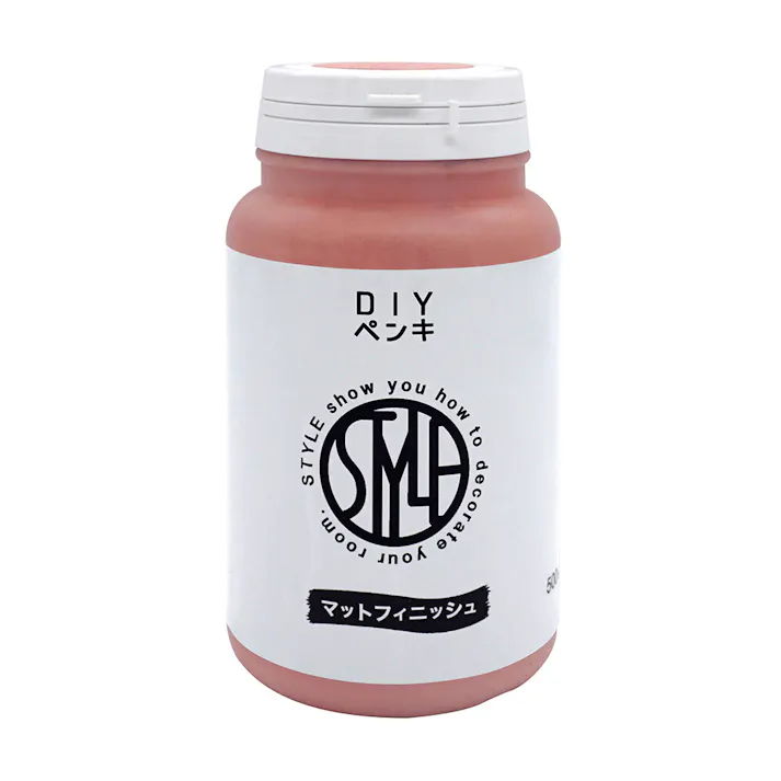 DIYペンキ コーラルピンク 500ml