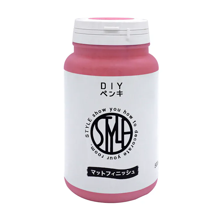 DIYペンキ ベリーピンク 500ml