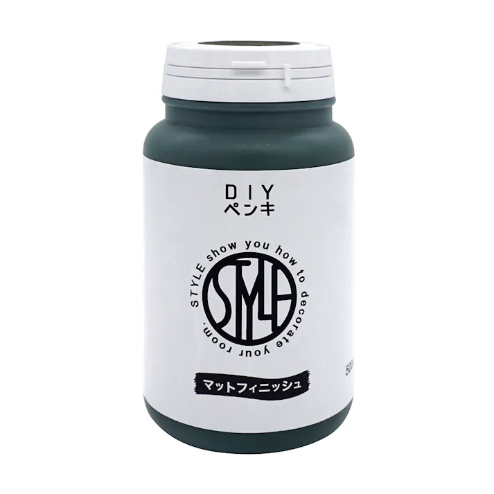 DIYペンキ ダルグリーン 500ml