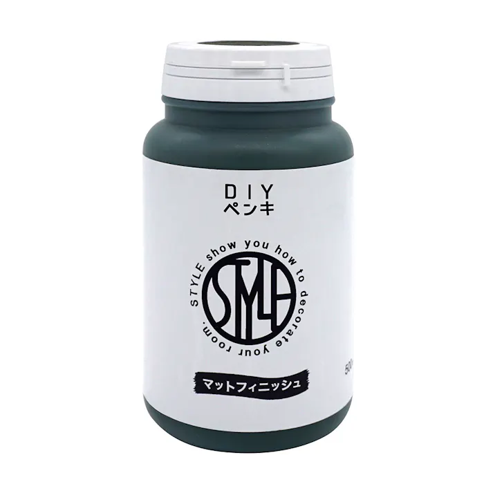 DIYペンキ ダルグリーン 500ml