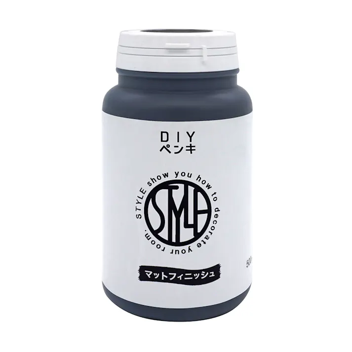 DIYペンキ ランプブラック 500ml