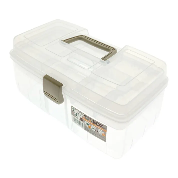 グリーンパル チョイスボックス モカクリア S 幅32.3cm 奥行17.5cm 高さ15.2cm