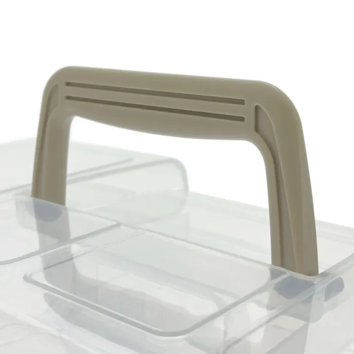 グリーンパル チョイスボックス モカクリア S 幅32.3cm 奥行17.5cm 高さ15.2cm