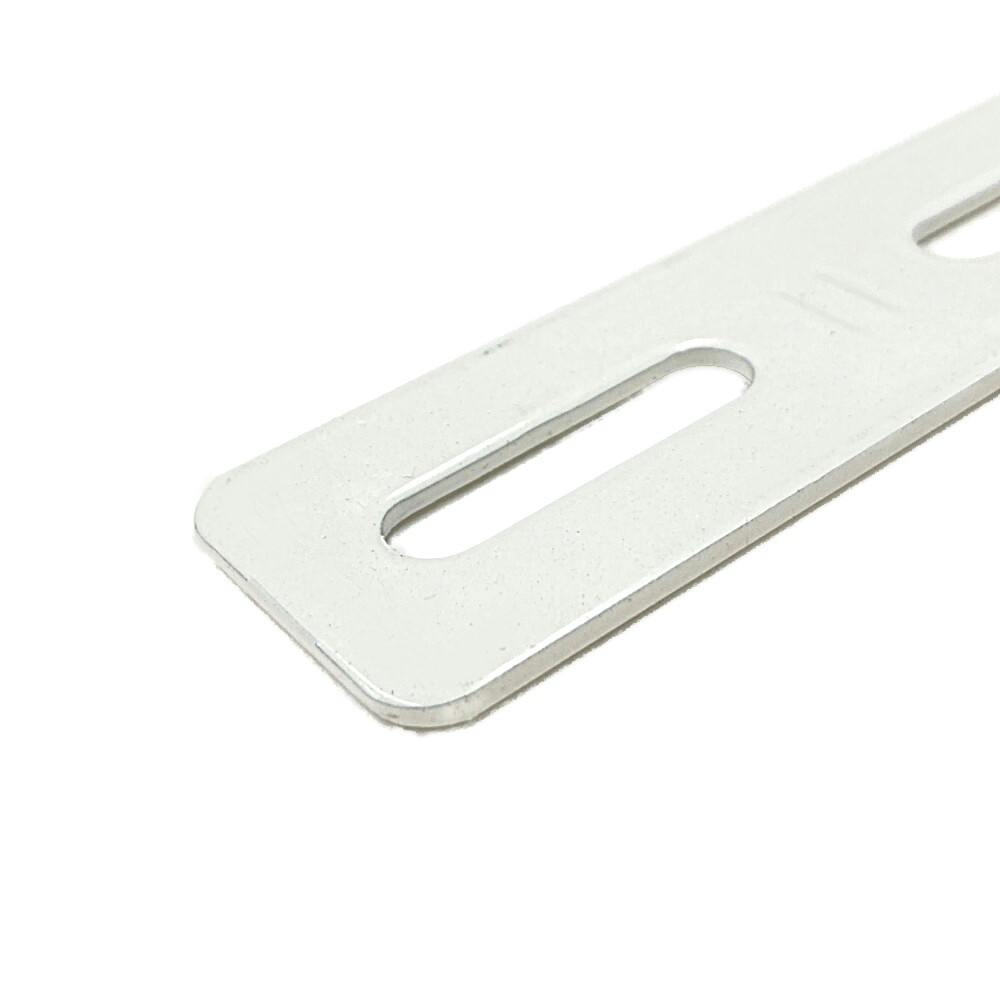 キタジマ フラットバー ホワイト 30×300mm | スチールラック・メタル製