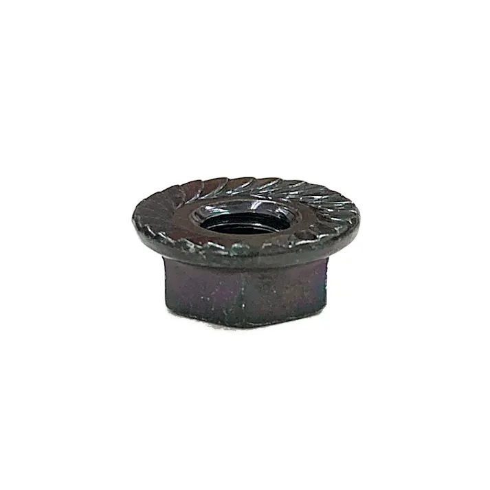 キタジマ カラーボルトナット カラーアングル用 ブラック 内締 6×12mm 20組入