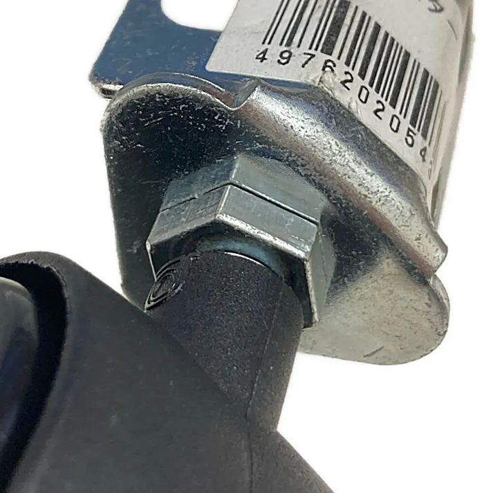 キタジマ キャスター双輪 カラーアングル用 ブラック 40mm