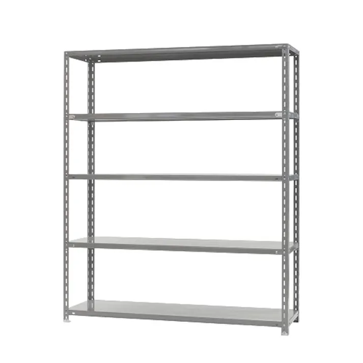 キタジマ 強力スチール棚(力量)1500 5段 幅151cm 奥行46cm 高さ180.2cm【別送品】