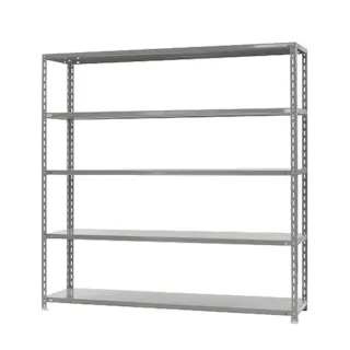 【送料無料】キタジマ 強力スチール棚(力量)1800 5段 幅181cm 奥行46cm 高さ180.2cm【別送品】