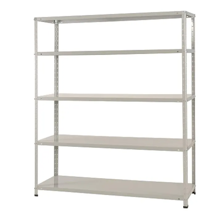 【送料無料】キタジマ スチールラック KTラック ホワイトグレー 5段 KT150 幅151×奥行46×高さ180cm 3型【別送品】